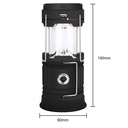 Portable Solar Charger Camping Lantern Lamp LED Outdoor Lighting Folding Camp Tent Lamp USB Rechargeable Lantern Outdoor Light
