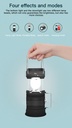 Portable Solar Charger Camping Lantern Lamp LED Outdoor Lighting Folding Camp Tent Lamp USB Rechargeable Lantern Outdoor Light