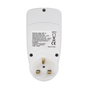 Backlight Digital Wattmeter 180V-250V Power Meter Electricity Consumption Energy Meter British Plug Household Power Metering