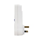 Backlight Digital Wattmeter 180V-250V Power Meter Electricity Consumption Energy Meter British Plug Household Power Metering