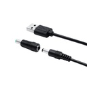 11 in 1 Universal 5V USB to DC Jack Charging Cable Power Cord with 11 Interchangeable Plugs Connectors Adapter