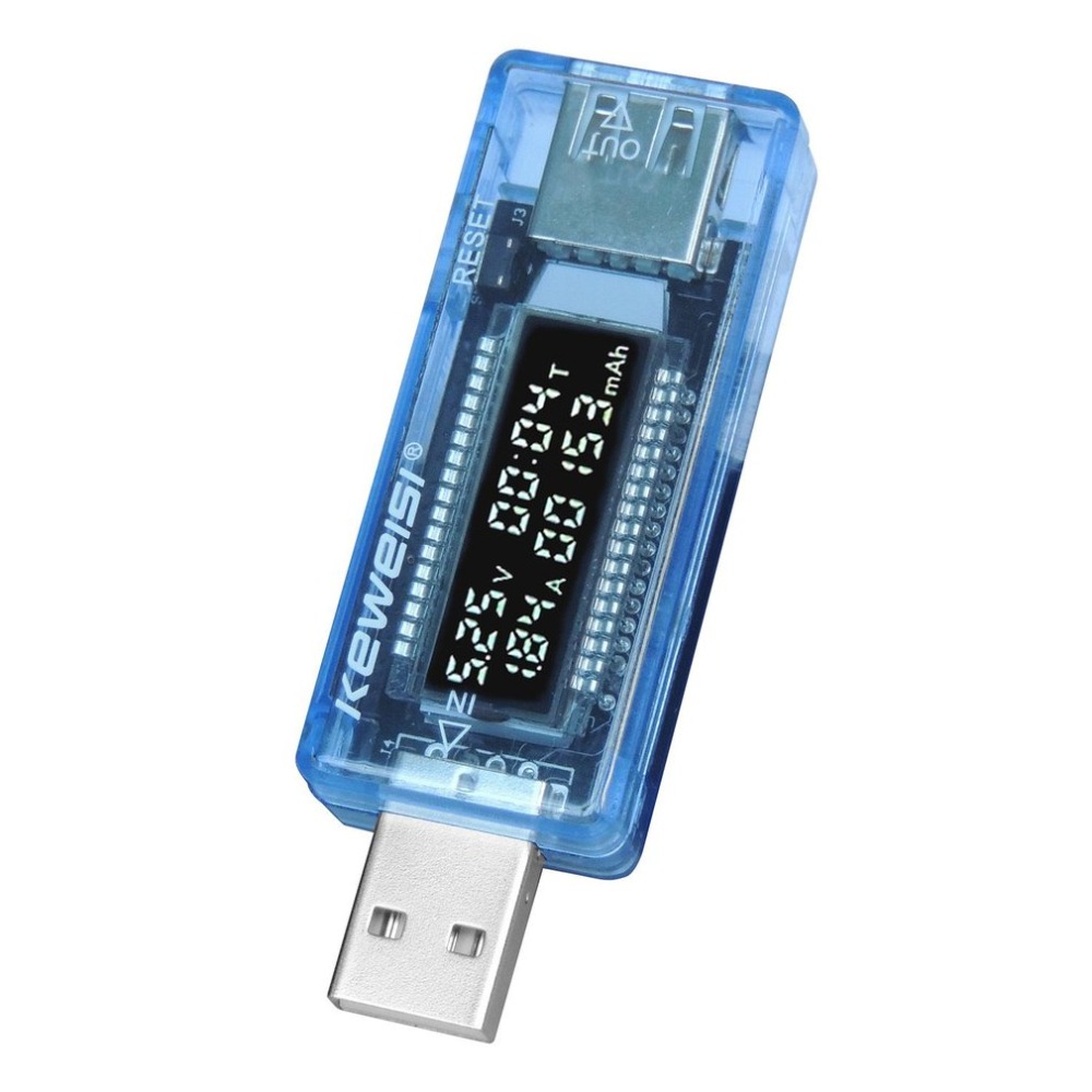 KWS-V20 Universal LCD USB Current Voltage Doctor Charger Capacity Tester Tool For Mobile Phone & Power Bank & Computer