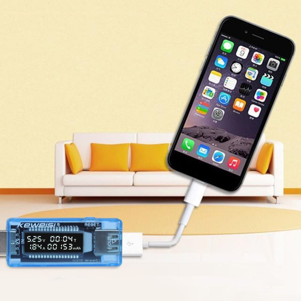 KWS-V20 Universal LCD USB Current Voltage Doctor Charger Capacity Tester Tool For Mobile Phone & Power Bank & Computer
