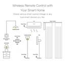 Tuya Smart WiFi 2-button Scene Switch APP Remote Control Wireless Smart Switch