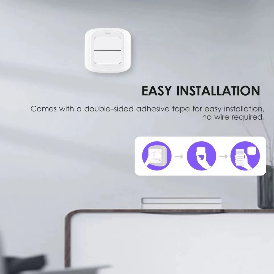 Tuya Smart WiFi 2-button Scene Switch APP Remote Control Wireless Smart Switch