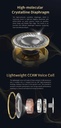QKZ AKX IEM Monitor Level Headphone Transparent In-Ear Wired Earbuds With Mic HiFi Bass Stereo Music Earphone AUX 3.5MM