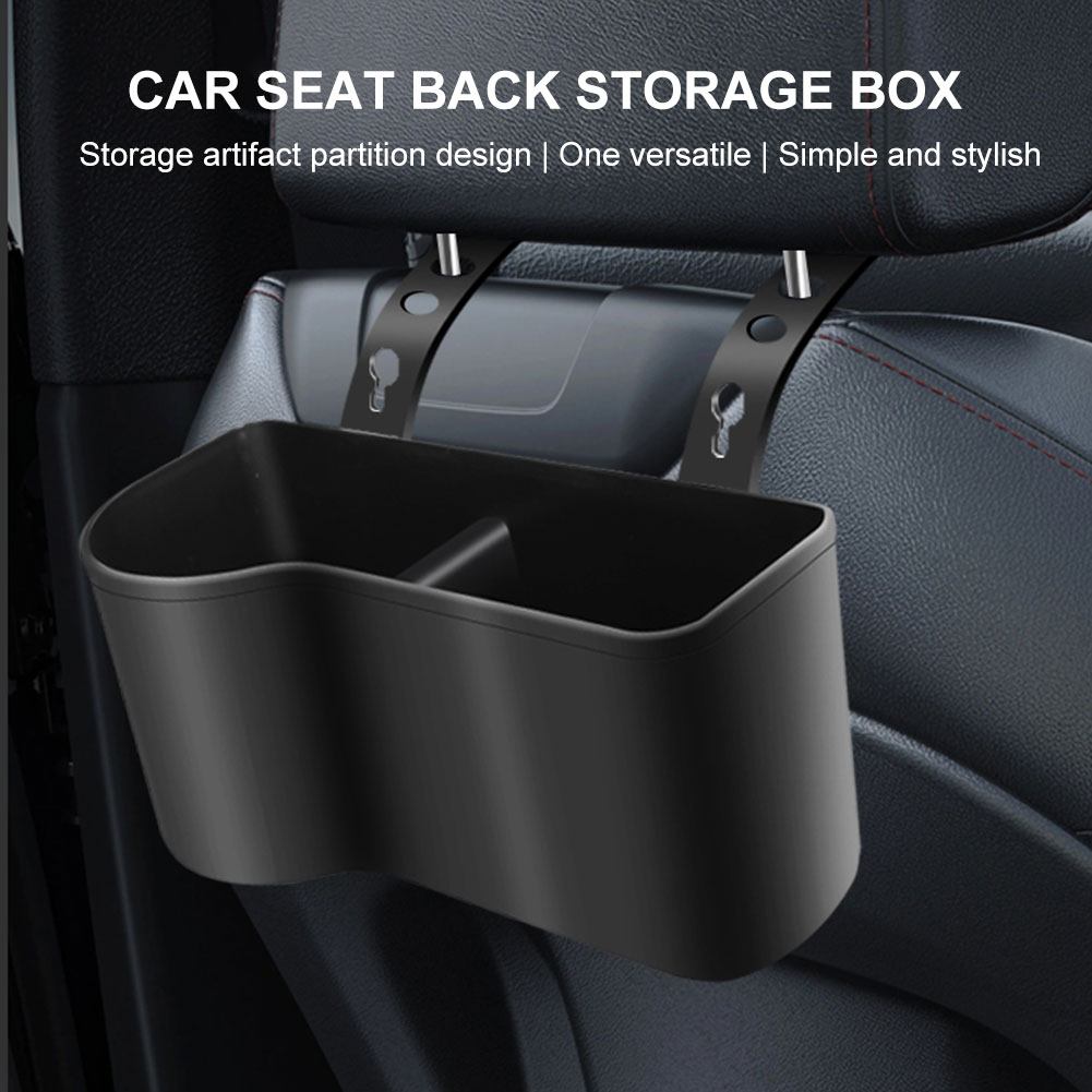Universal Car Cup Holder Headrest Seat Back Mount Organizer Multifunctional Vehicle Drink Bottle Storage Box Auto Phone Holder