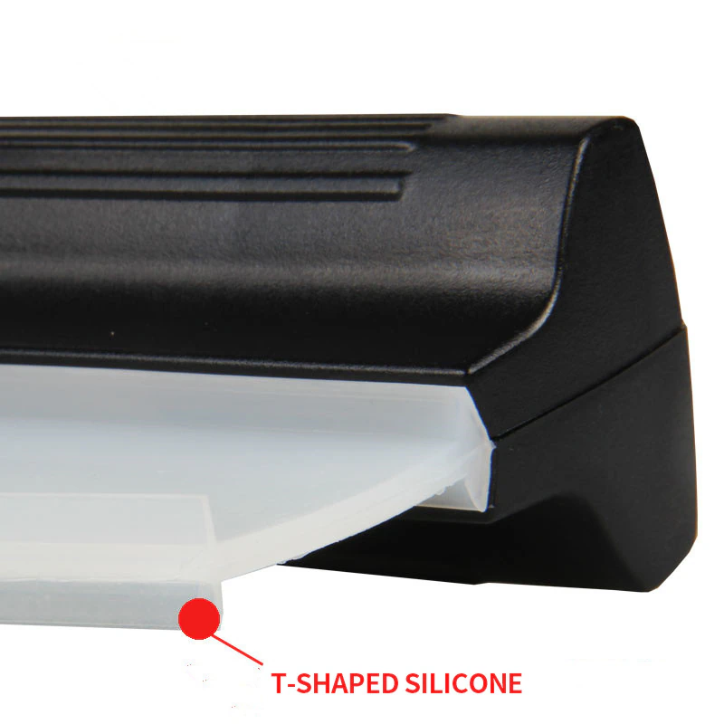Flexible Soft Silicone Wiper Car Window Cleaning Glass Scraper Silicone Handy Squeegee Car Blade Clean Scraping Film Scraper
