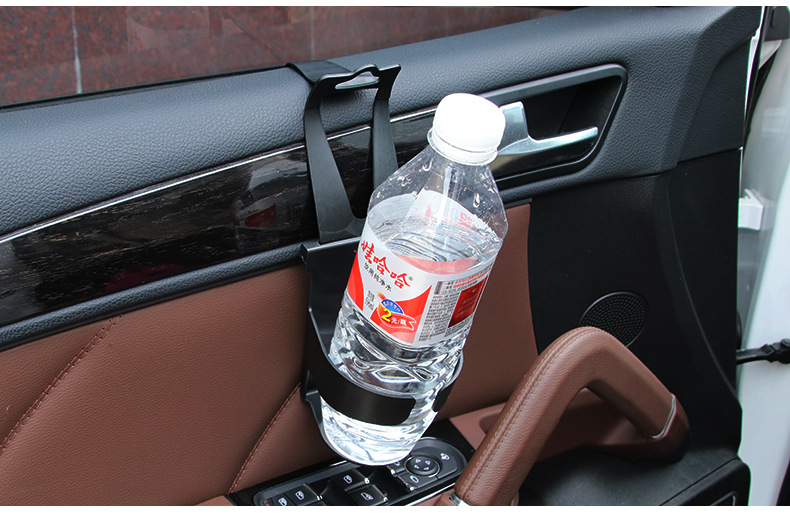 Car Truck drink water bottle holder Universal Black Beverage Cup Holder Auto Door Mount Drink Bottle stand