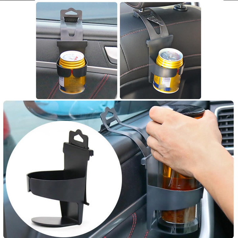 Car Truck drink water bottle holder Universal Black Beverage Cup Holder Auto Door Mount Drink Bottle stand