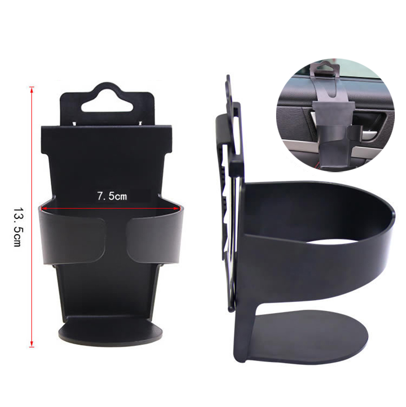 Car Truck drink water bottle holder Universal Black Beverage Cup Holder Auto Door Mount Drink Bottle stand