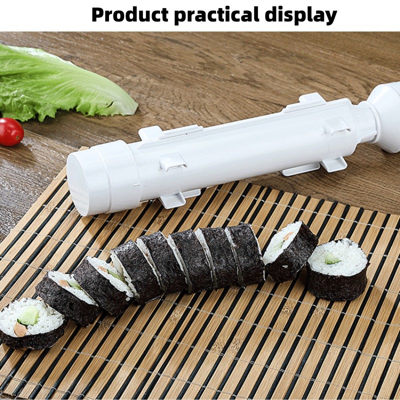 Quick Sushi Maker Roller Rice Mold Vegetable Meat Rolling Gadgets DIY Sushi Device