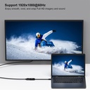 Mini DP to HDMI transfer cable 4K high-definition lightning Minidp to HDMI computer graphics card external converter