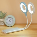 Desk Lamp Eye Protection USB Portable LED Lamps Reading Ring Lamp Mobile Mini Bedside Lamp Night Light 4000K