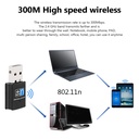 300Mbps USB WiFi Wireless Adapter USB Network Adapter 2.4G Wireless Dongle Network Card