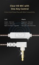 QKZ AKX IEM Monitor Level Headphone Transparent In-Ear Wired Earbuds With Mic HiFi Bass Stereo Music Earphone AUX 3.5MM
