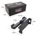 Universal Car Headrest Tablet Holder Backseat Seat Tablet Phone Mount Adjustable Stretchable 360-Degree Phone Holder