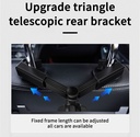 Universal Car Headrest Tablet Holder Backseat Seat Tablet Phone Mount Adjustable Stretchable 360-Degree Phone Holder