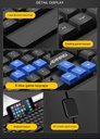 DIVPARD MK-350 Wired USB Holder Keyboard Mouse Game Set Floating Keycap