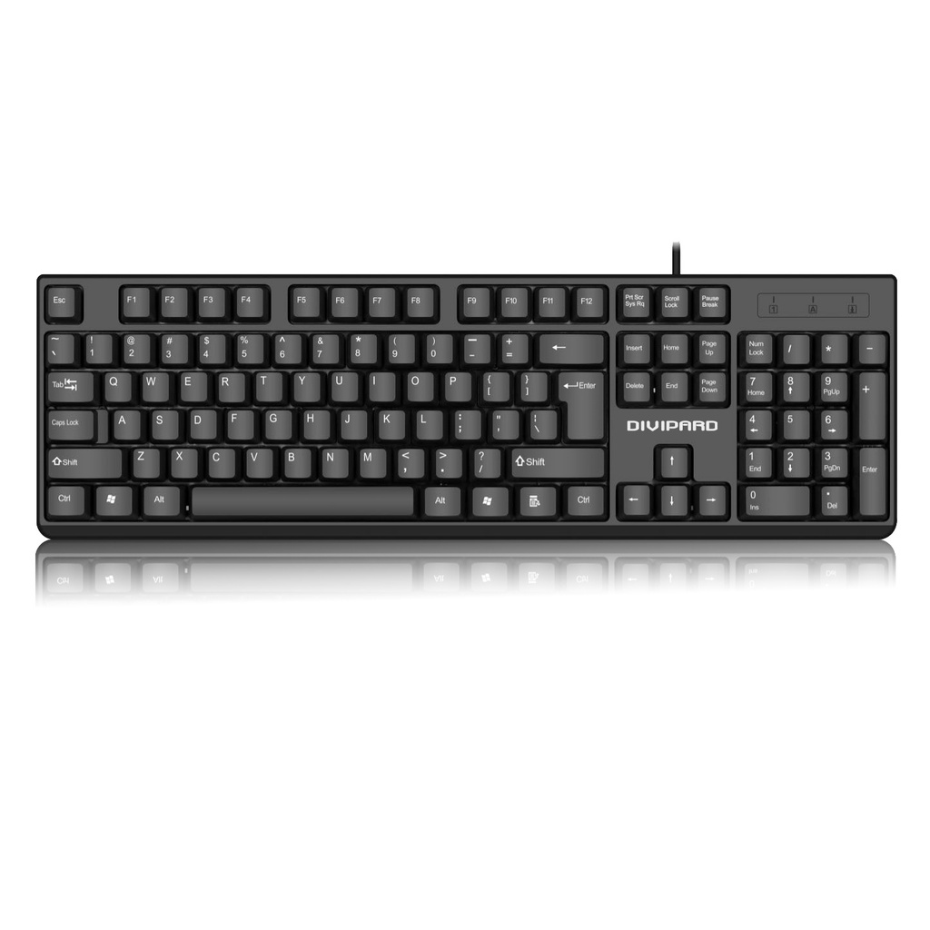 DIVIPARD MK310 wired USB keyboard and mouse combo set