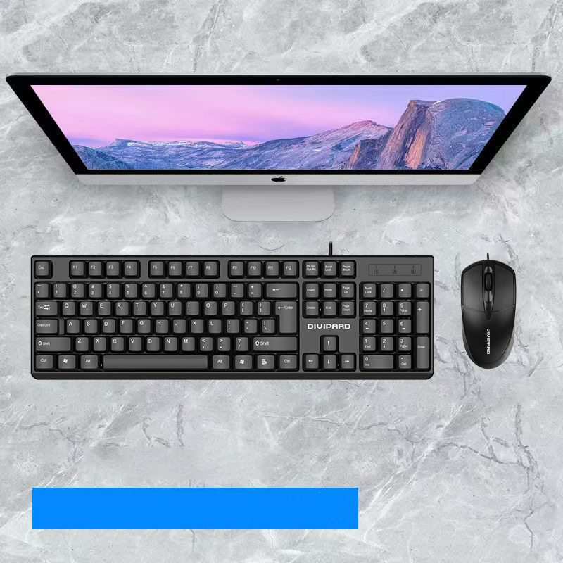 DIVIPARD MK310 wired USB keyboard and mouse combo set