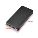 Durable Dual USB Output DIY 20000mah 7x18650 Battery Case DC Output 9V/12V Plastic Charging Box Non-removable Power Bank Shell(without batteries)