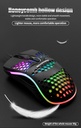 DIVIPARD OP-50 colorful luminous RGB mouse business office aggravated 4D lightweight mouse