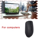 Dell Ms116 Black Accurate Positioning Notebook Computer Plastic Office USB Interface Optical Wired Mouse