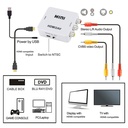 HD 1080P RCA AV To HDMI-compatible Composite Adapter Converter