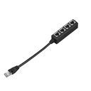 RJ45 1 Male to Three Female Ethernet Splitter Socket Port LAN Ethernet Network Splitter Adapter Cable