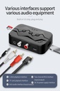 NFC Bluetooth 5.4 Transmitter Receiver SD U Disk RCA 3.5mm AUX Wireless Audio Adapter