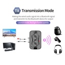 NFC Bluetooth 5.4 Transmitter Receiver SD U Disk RCA 3.5mm AUX Wireless Audio Adapter