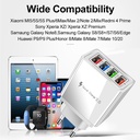 4USB Mobile Phone Charger 3.1A Multi-port Charging Head