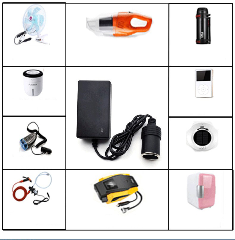 220V To 12V3A 36W  Car Power converter Adapter