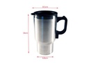 Portable 12V 65degrees car electric water boiling heating cup hot water cup
