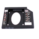 Plastic 9.5 12.7mm HDD Caddy SATA 3.0 Optibay 2.5'' Hard Disk Drive Enclosure SSD Case Box For Laptop CD-ROM DVD-ROM HDD Case