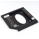 Plastic 9.5 12.7mm HDD Caddy SATA 3.0 Optibay 2.5'' Hard Disk Drive Enclosure SSD Case Box For Laptop CD-ROM DVD-ROM HDD Case