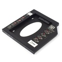 Plastic 9.5 12.7mm HDD Caddy SATA 3.0 Optibay 2.5'' Hard Disk Drive Enclosure SSD Case Box For Laptop CD-ROM DVD-ROM HDD Case
