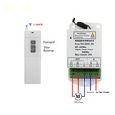 433MHz Rf Universal Remote Control 10A Relay Controller AC 220V 2CH Receiver and Transmitter for AC Motor Light Garage Gate Door