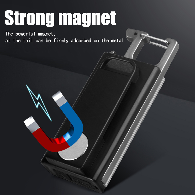 Keychain Flashlight Mini Usb Rechargeable Outdoor Waterproof Led Light Magnet Bottle Opener Camping Cob Light Emergency Lamp