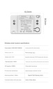 433MHz Universal Wireless RF Remote Control Fan Lamp Light Switch 10A Relay Output RF AC 220V 1CH Receiver Module Transmitter