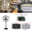 433MHz Universal Wireless RF Remote Control Fan Lamp Light Switch 10A Relay Output RF AC 220V 1CH Receiver Module Transmitter
