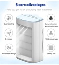 Multifunction Mini Fan USB Electric Air Cooler Water Spray Mist 3 Gear Speed Air Cooling Fan Humidifier