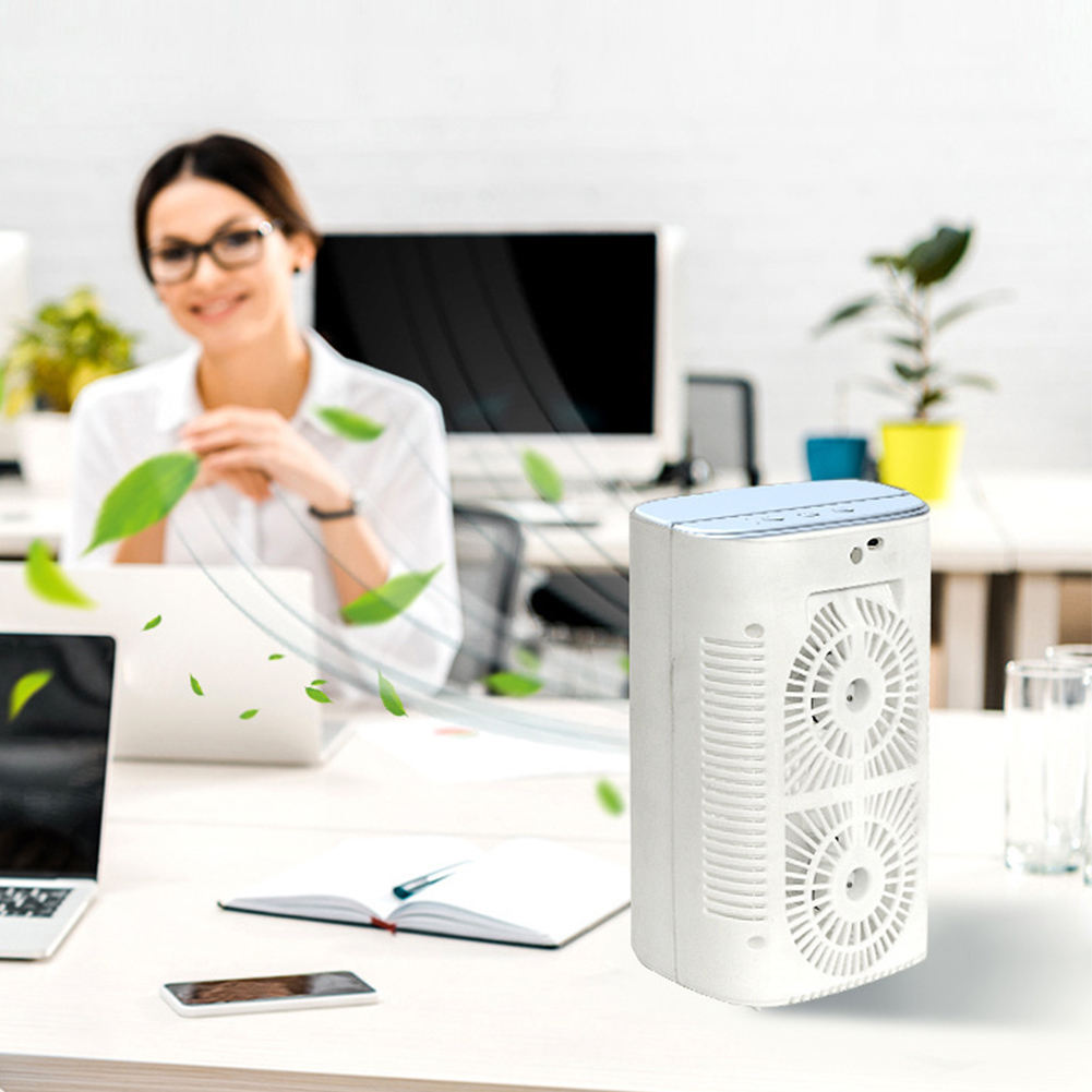 Multifunction Mini Fan USB Electric Air Cooler Water Spray Mist 3 Gear Speed Air Cooling Fan Humidifier