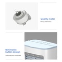 Multifunction Mini Fan USB Electric Air Cooler Water Spray Mist 3 Gear Speed Air Cooling Fan Humidifier
