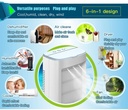 Multifunction Mini Fan USB Electric Air Cooler Water Spray Mist 3 Gear Speed Air Cooling Fan Humidifier