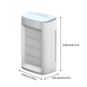 Multifunction Mini Fan USB Electric Air Cooler Water Spray Mist 3 Gear Speed Air Cooling Fan Humidifier
