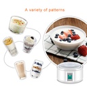 1.5L Yogurt Maker with 7 Glass Ferment Jars Automatic Yogurt Machine Household DIY Automatic Yogurt Tools Kitchen Appliance 220V 1.5L Yogurt Maker with 7 Glass Ferment Jars Automatic Yogurt Machine Household DIY Automatic Yogurt Tools Kitchen Appliance 2