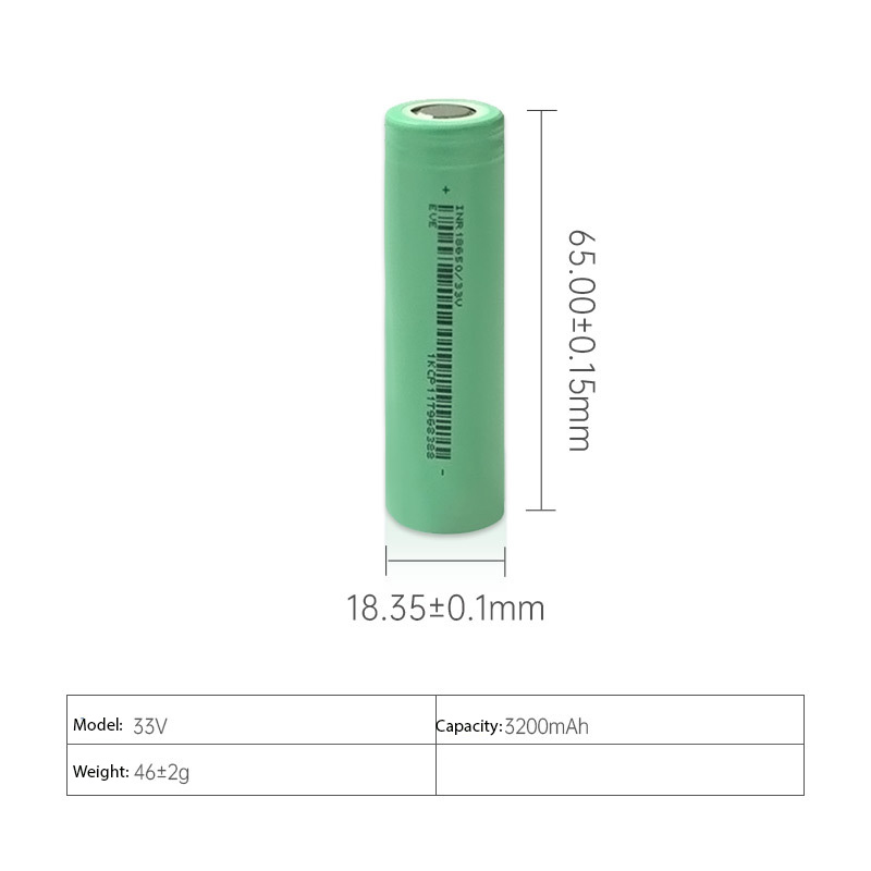 EVE Lithium Energy 18650 lithium battery 3.6V 3200mah