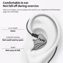 S2000 3.5mm Wired Headset Stereo Earbud Headphones With Mic